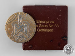 Germany, Nsdap. A 1937 Nsdap Göttingen 15-Year Anniversary Table Medal, With Case, By Schmal & Schulz