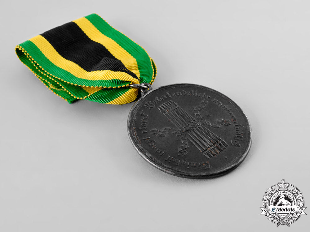 saxe-_coburg-_saalfeld,_duchy._a_medal_for_volunteers_of_the_german5_th_corps,_c.1814_tray31_lo_004