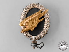 Germany, Luftwaffe. A Fallschirmjäger Badge Decorative Finial
