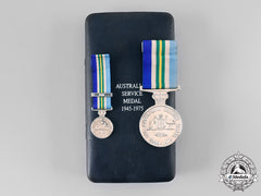 Australia, Commonwealth. An Australian Service Medal 1945-1975 With Case
