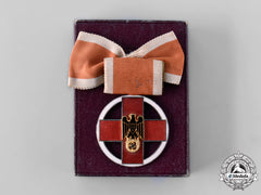 Germany, Drk. A German Red Cross Medal, With Case, By Gebrüder Godet & Co.