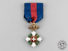 Italy, Kingdom. A Military Order Of Savoy In Gold, Knight, C.1890