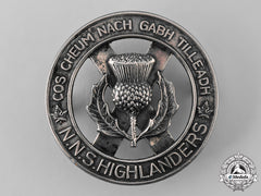 Canada, Commonwealth. A North Nova Scotia Highlanders (Machine Gun) Glengarry Badge