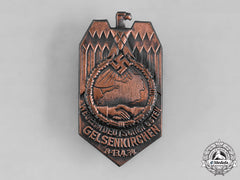 Germany, Third Reich. A 1934 Gelsenkirchen Greater Germany Meeting Badge