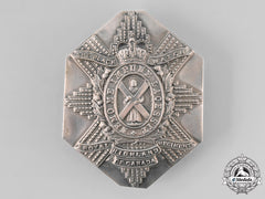 Canada, Commonwealth. Qeii The Black Watch (Royal Highland Regiment) Of Canada Cross Belt Plate