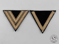 Germany, Ss. Two Tropical Rank Chevrons