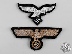 Germany, Wehrmacht. A Pair Of Uniform Eagles