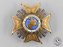 Spain, Fascist State. A Royal And Military Order Of Saint Hermenegildo, Breast Star, C.1950