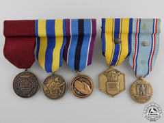 Two American Miniature Medal Groups