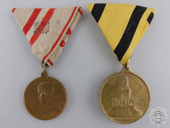 Two Austrian Medals And Awards