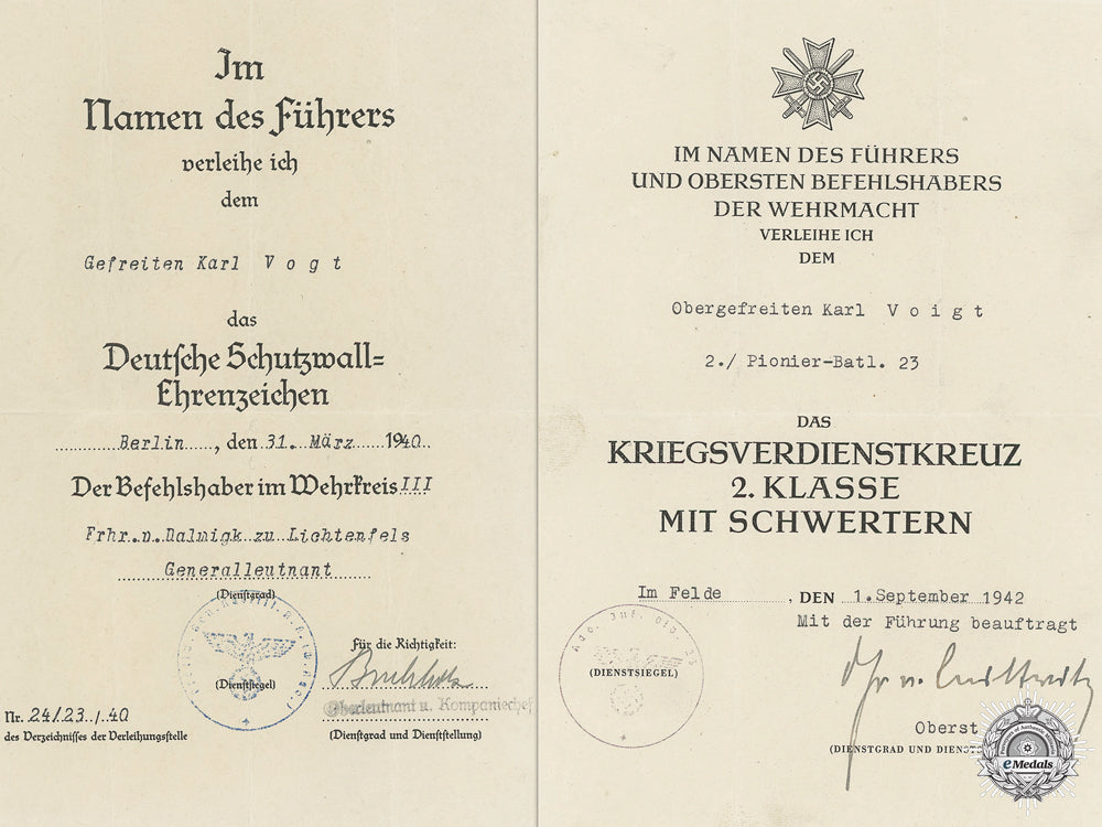 two_award_documents_to_the2_nd_pioneer_battalion_two_award_docume_54c6a2a633117