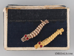 Two Caterpillar Club Pins To Sgt. Watson Raf