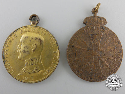 two_early_twentieth_century_greek_campaign_medals_two_early_twenti_55cf563a1e621