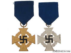 Two Faithful Service Crosses