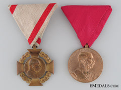 Two First War Period Austrian Medals