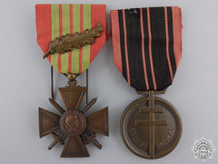 Two French Second World War Two Medals