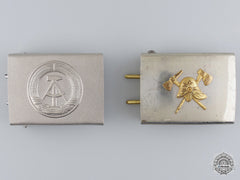 Two German Belt Buckles