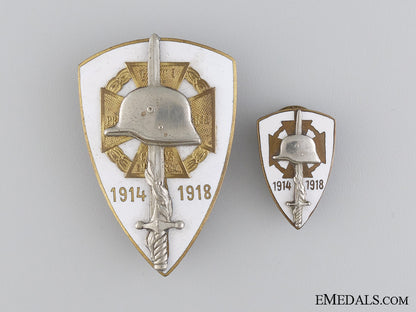two_hungarian_wwi_veteran„¢¯_s_badges__two_hungarian_w_544549af86228