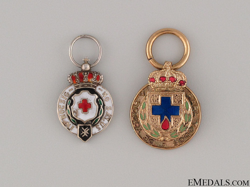 two_miniature_red_cross_medals_two_miniature_re_52408bd3ca623