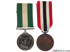 Two Nigerian Medals