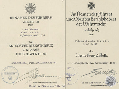 two_second_war_award_documents_to_the162_nd_infantry_regiment_two_second_war_a_54e39d1be672e