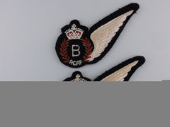 Two Second War Royal Canadian Air Force Wings
