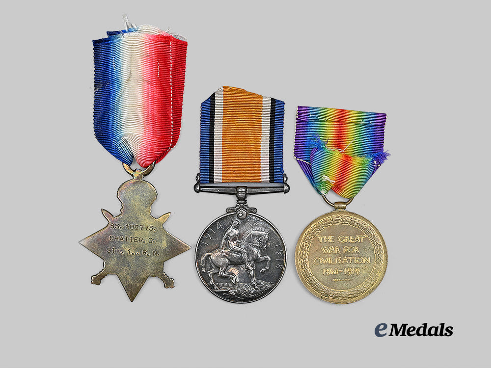 united_kingdom._a_first_war_trio_to_acting_lead_stoker_chatter,_royal_navy_e_medals__g_b8606_4