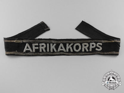 an_afrika_korps_panzer_officer’s_campaign_cufftitle_u_171