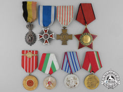 Eight European Medals, Decorations, & Awards