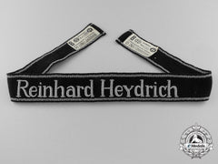 A Waffen Ss Reinhard Heydrich Cufftitle; 6Th Mountain Divison