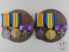 A First War Memorial Group To The Currie Brothers Of Bayfield, Ontario