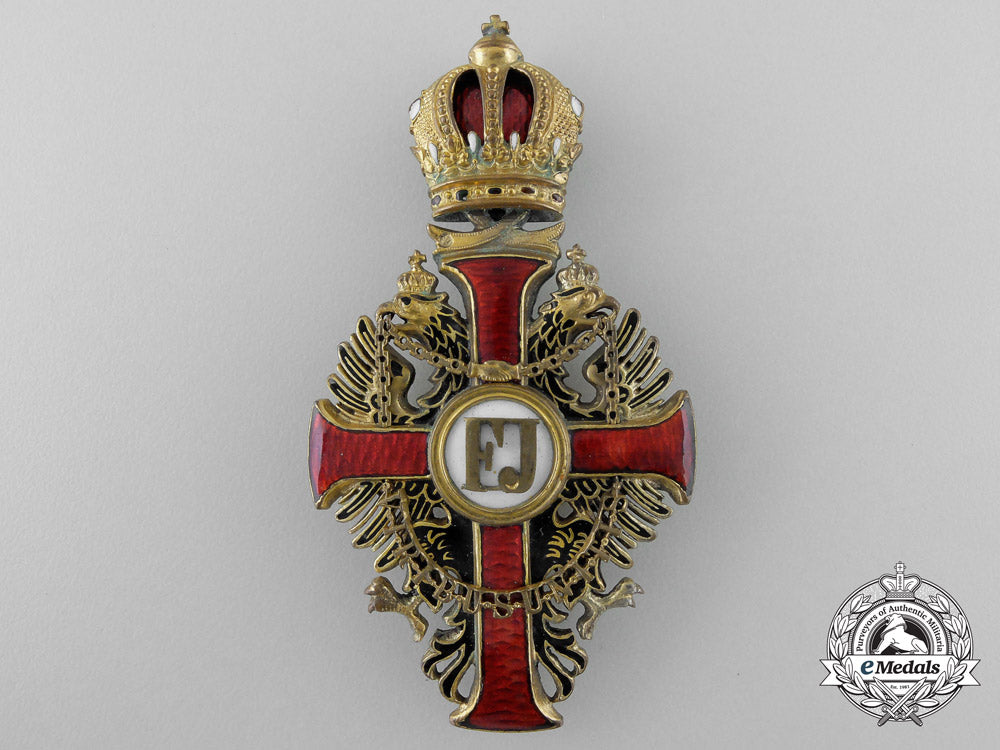 an_austrian_order_of_franz_joseph;_officer's_cross_by_rozet&_fischmeister_u_358