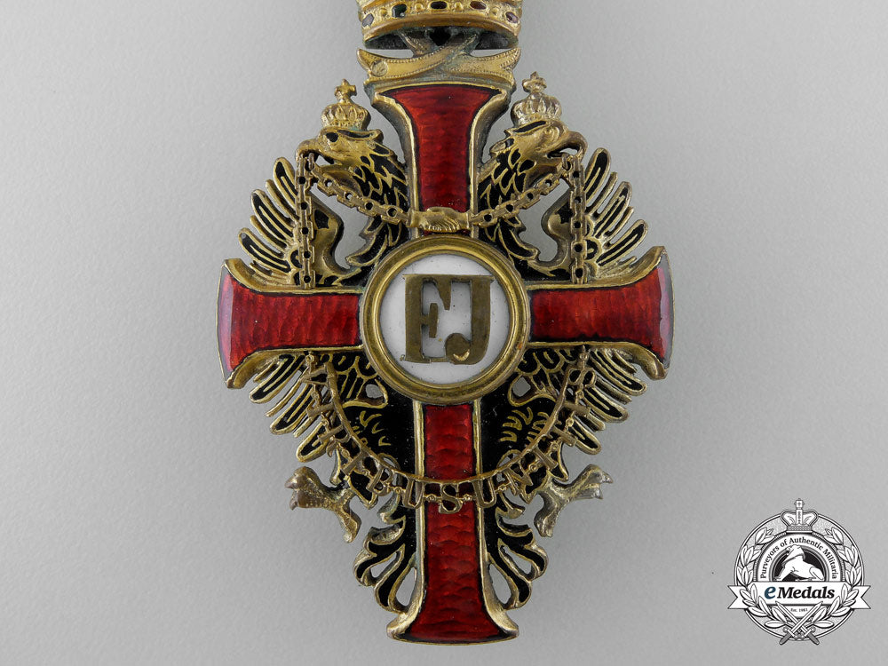 an_austrian_order_of_franz_joseph;_officer's_cross_by_rozet&_fischmeister_u_359