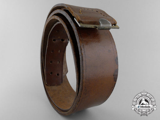 a_brown_leather_german_belt;_stamped_u_576