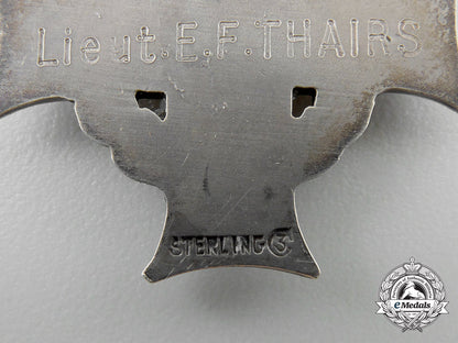 a_memorial_plaque&_cross_to_lieutenant_edward_f._thairs;_battle_of_amiens_u_592