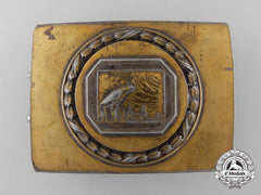 A German Night Watchman's Guild Belt Buckle By Christian Theodor Dicke Co.