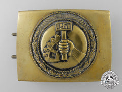 An Nsbo (National-Socialistiche Betreibs Organisation) Belt Buckle; Published Example