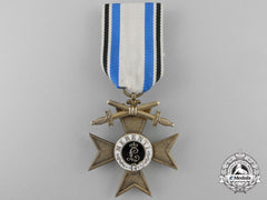 A Bavarian Military Merit Cross; 1St Class With Swords