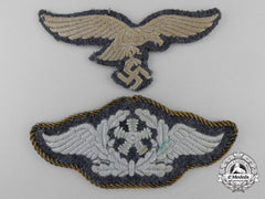 A Lot Of Luftwaffe Cloth Insignia