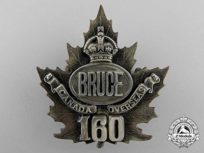 a_first_war160_th_officer's_bruce_county_overseas_cap_badge_cef_u_805
