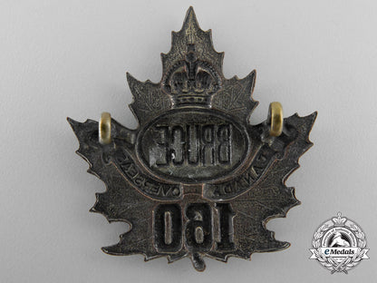 a_first_war160_th_officer's_bruce_county_overseas_cap_badge_cef_u_806