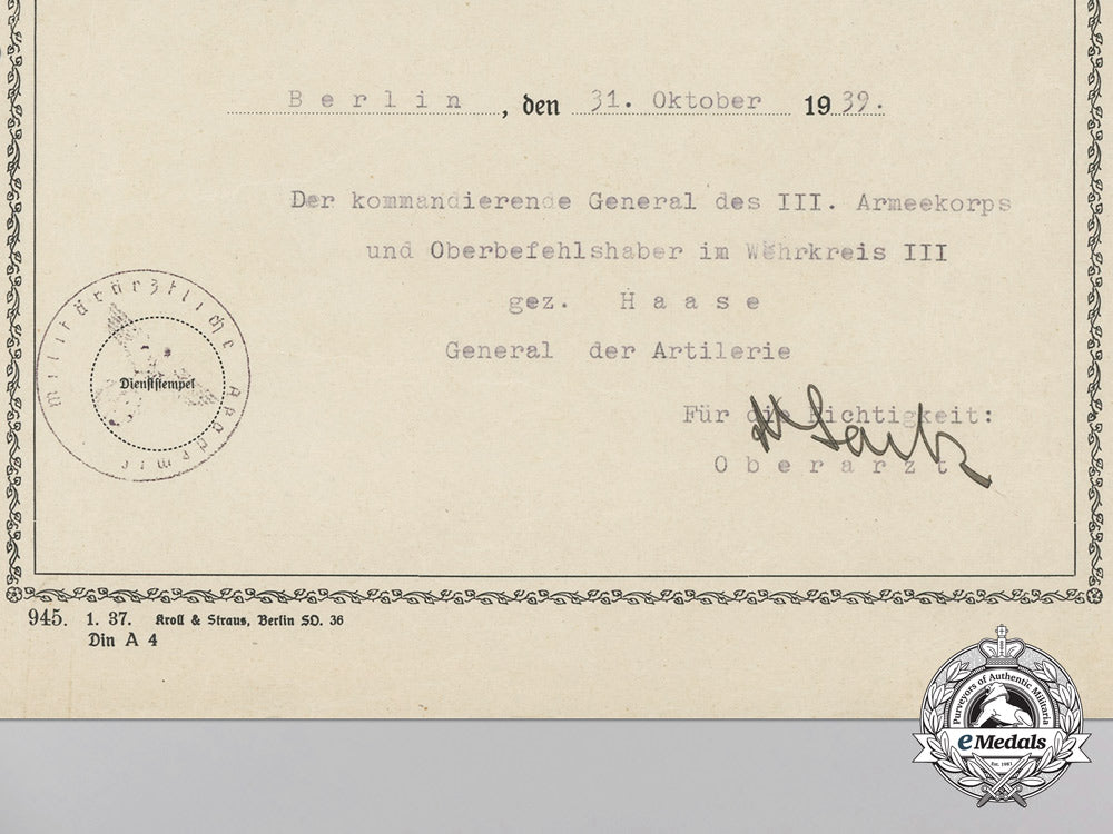 two_award_documents_to_the_assistant_physician_of195_th_artillery_u_894_1
