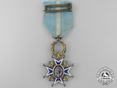 A Spanish Order Of Charles Iii; Breast Cross C.1890