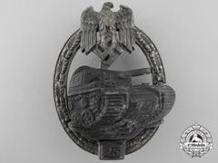 A Panzer Assault Badge Grade Ii; Unmarked Jfs