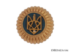 Wwii Cap Badge Of Ukrainian Volunteers