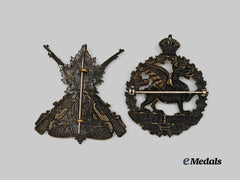 Canada, CEF. A 150th and 198th Cap Badge