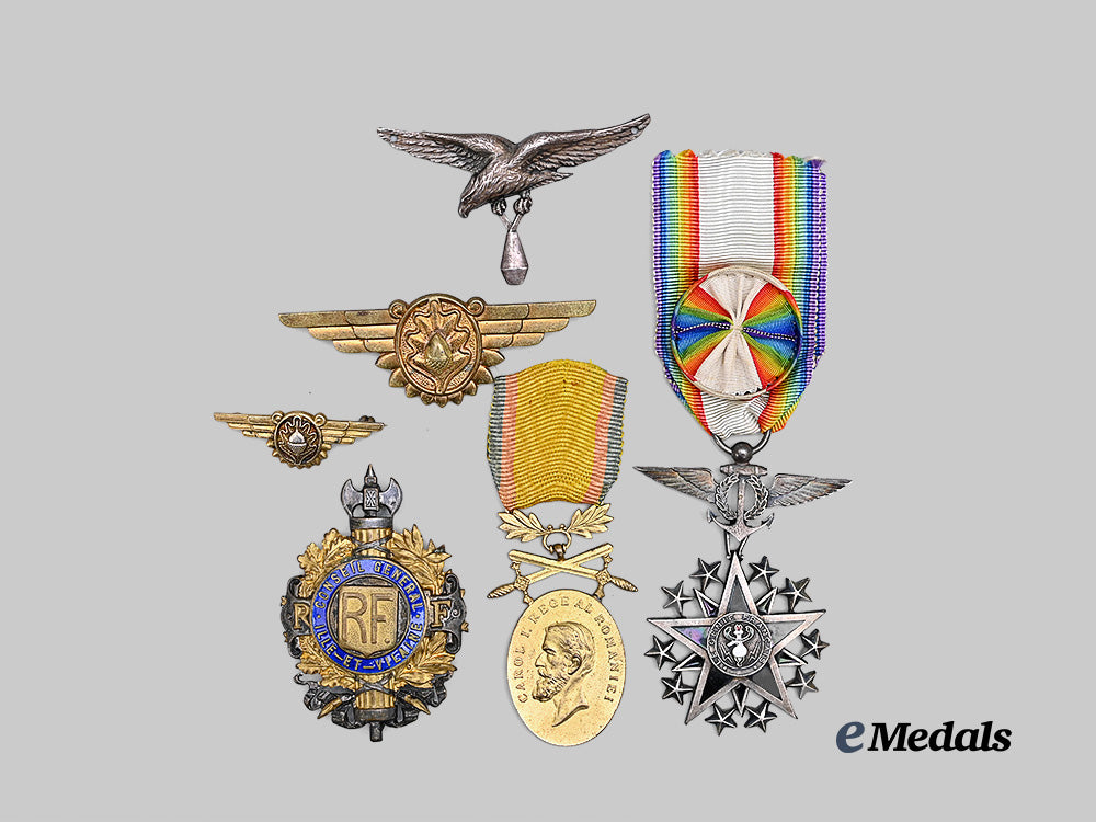 france,_romania,_united_states._a_mixed_lot_of_decorations_e_medals__m0625-121_2