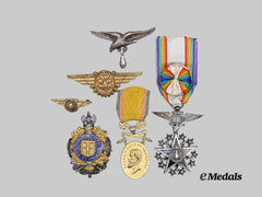 France, Romania, United States. A Mixed Lot of Decorations