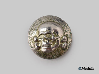 Germany, SS. An SS-Verfügungstruppe/Waffen-SS Cap Button, by Steinhauer & Lück