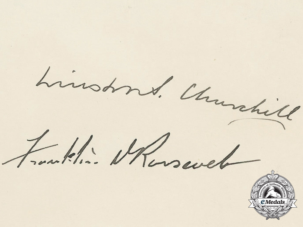 a_most_rare_press_photo&_signatures_of_churchill&_roosevelt_at_the1942_pacific_war_council_v_034_1_1_1_1